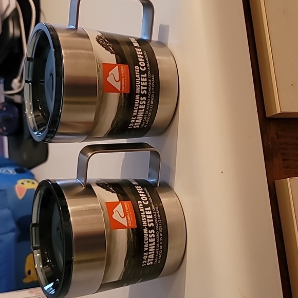 Ozark Trail Other - Ozark Trail Set of 2 NWT 12 ounce Double-wall Vacuum- Stainless Steel Coffee Mug